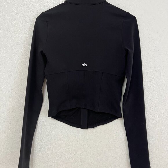 Alo Airbrush Corset Full Zip Jacket - Picture 4 of 7